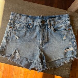 Blank NYC Cutoff Denim Jean Shorts, 26
